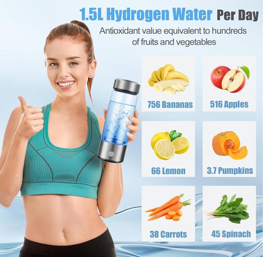 Hydrogen Smart Boost Water Bottle