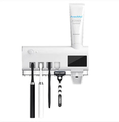 Smart UV Toothbrush Sterilizer and Wall Mount Holder